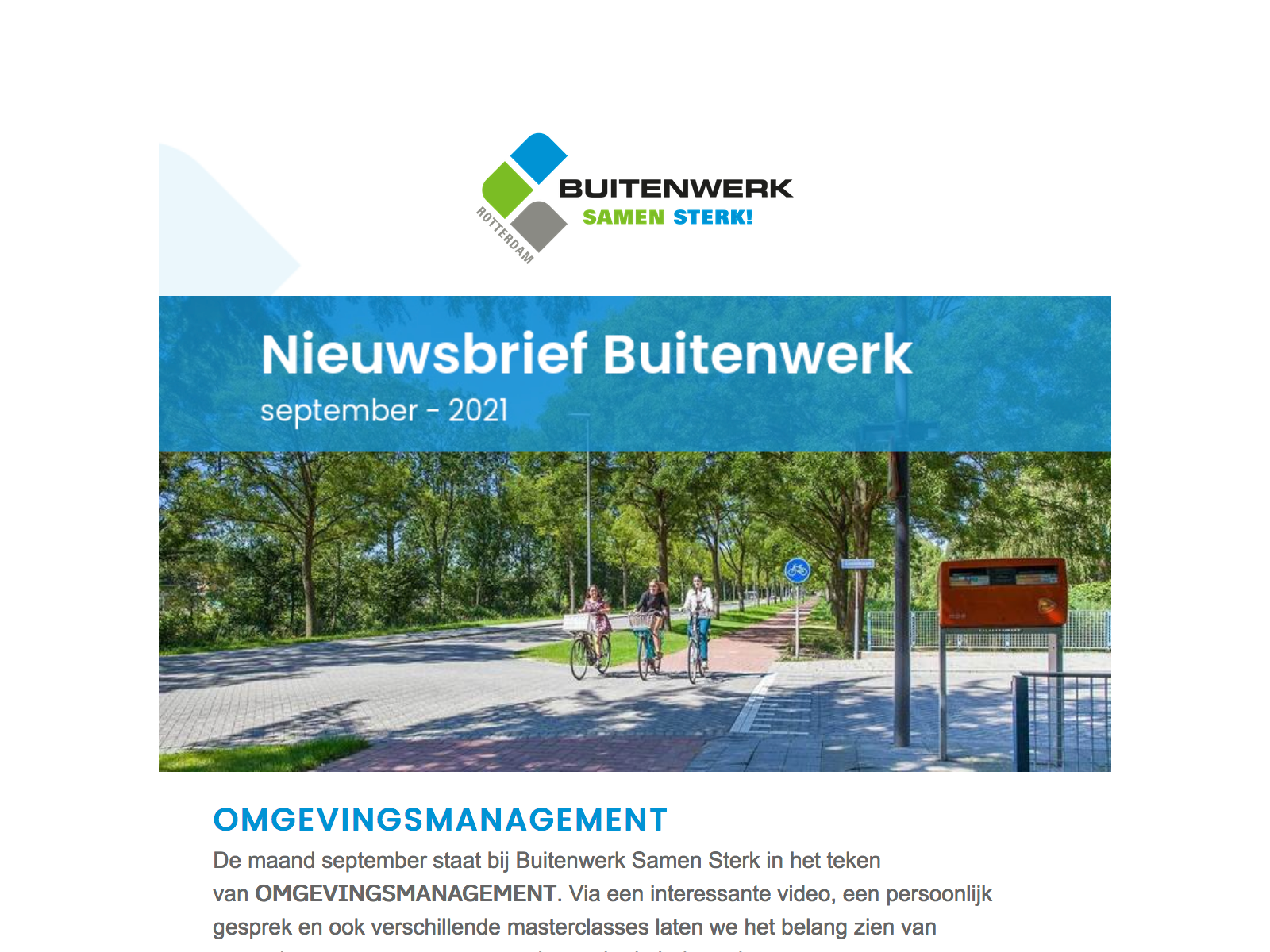 Nieuwsbrief